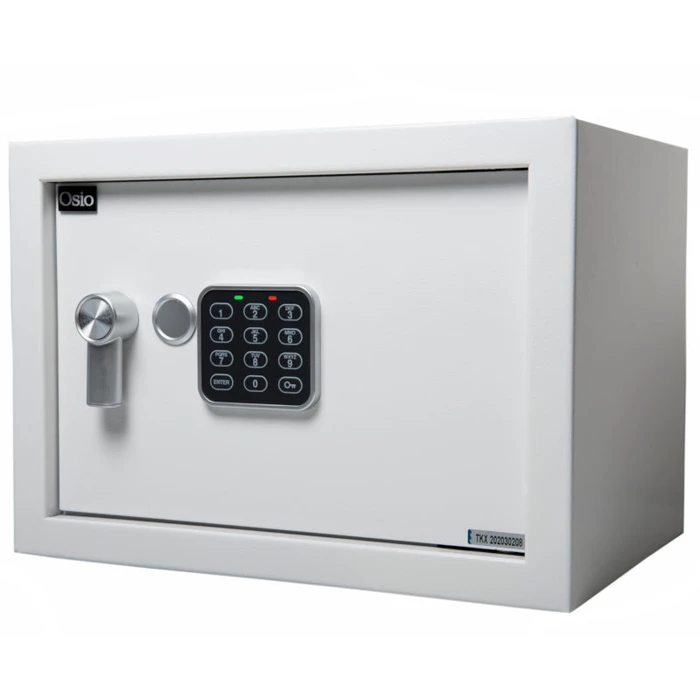 Χρηματοκιβώτιο Osio OSB-2535WH με ηλεκτρονική κλειδαριά 35 x 25 x 25 cm