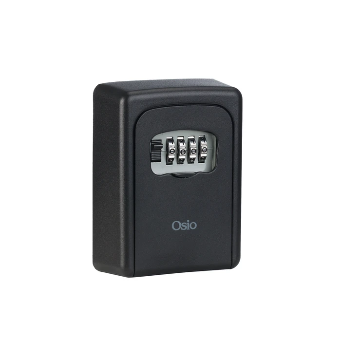 Κλειδοθήκη Μαύρη Από Αλουμίνιο Με Συνδυασμό 4 Ψηφίων Οsio OSB-3680-BL 