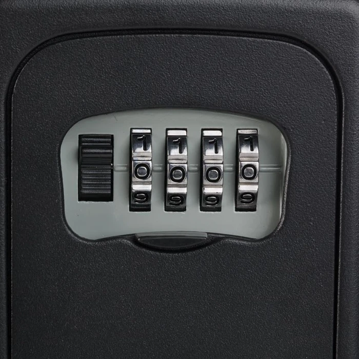 Κλειδοθήκη Μαύρη Από Αλουμίνιο Με Συνδυασμό 4 Ψηφίων Οsio OSB-3680-BL 