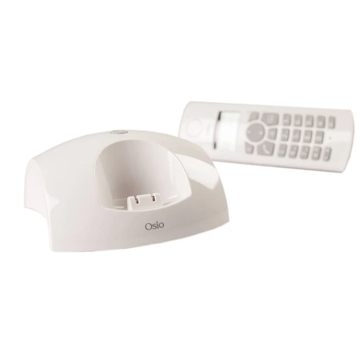 Ασύρματο Τηλέφωνο Osio OSD-8610GW Λευκό (Ελληνικό Μενού) με ανοιχτή ακρόαση