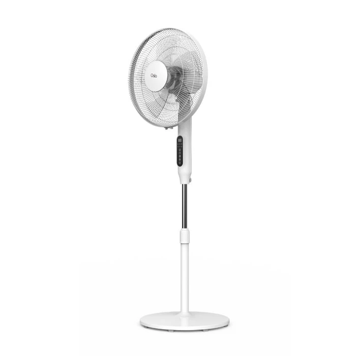 Ανεμιστήρας Δαπέδου Λευκός Αθόρυβος 16 Osio OSF-9015