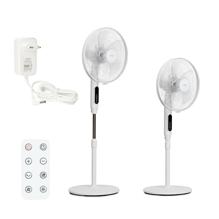 Ανεμιστήρας Δαπέδου Λευκός Αθόρυβος 16 Osio OSF-9015