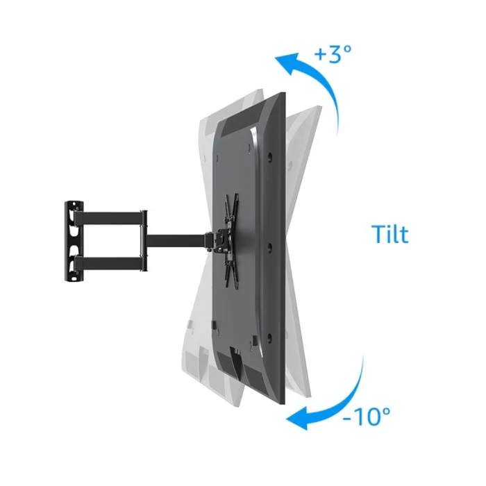 Βάση Τηλεόρασης Osio OSM-7833 ρυθμιζόμενη 14″-42″