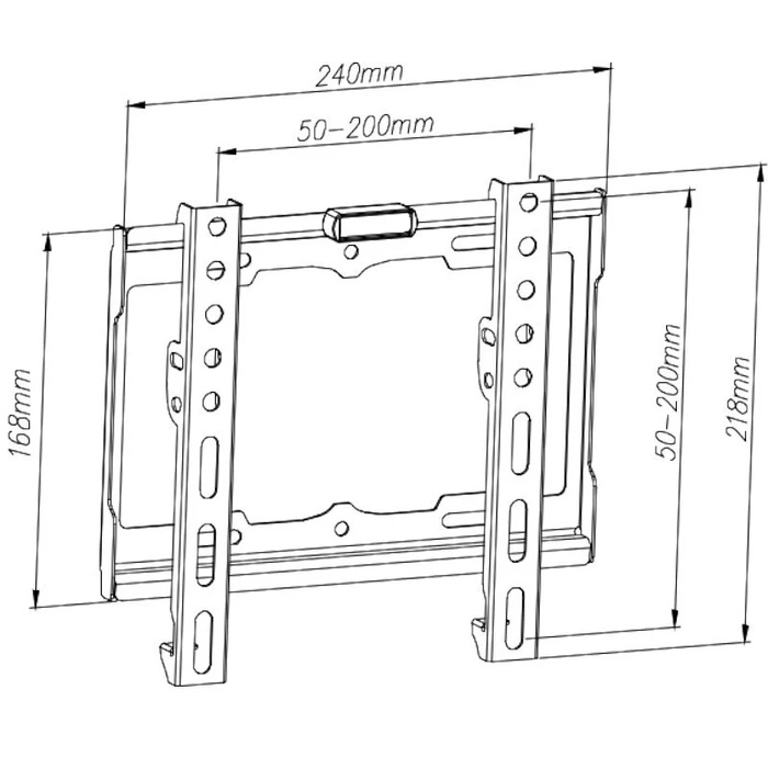 Βάση Τηλεόραση Osio OSMA-1342 13 43 VESA 200 x 200