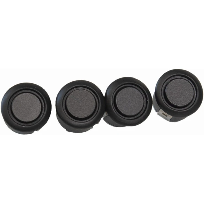 Αισθητήρες Παρκαρίσματος Osio Osp-235 Μαύρο Ματ Με 4 Αισθητήρες 18 Mm Και Buzzer