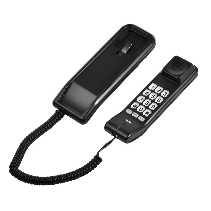 OSIO OSW-4660B Ενσύρματο Τηλέφωνο Γόνδολα με Αναγνώριση Κλήσης, Ένδειξη LED, Μαύρο