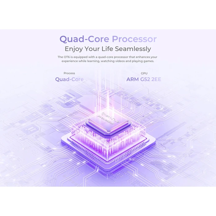 Tablet Oukitel OT6 10.1" FHD+ 4/64GB 8000mAh Android 13 γκρι