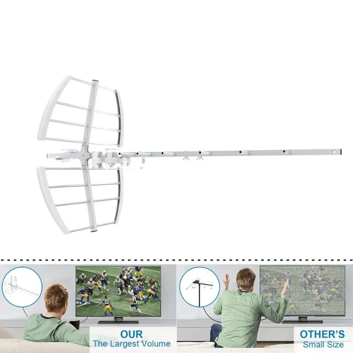 Κεραία Τηλεόρασης Εξωτερικού Χώρου Osio OTA-1020 