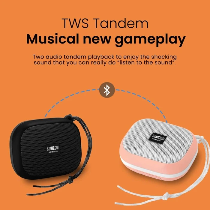 Φορητό Ηχείο Bluetooth Sonicgear Portable Bt5.3 Waterproof Sonicgo! 101 Aqua Mint