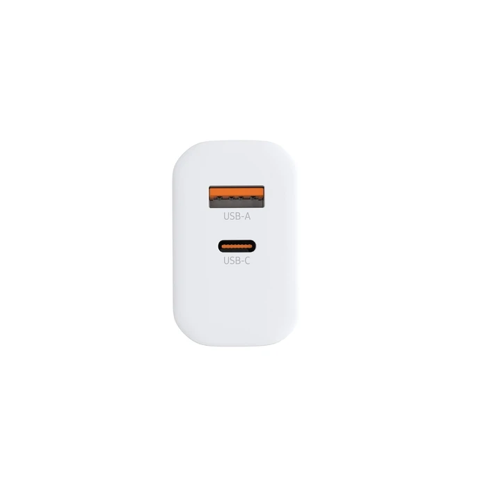 Osio Ταχυφορτιστής Ρεύματος GaN 65W με USB-A & USB-C (Λευκό) - OTU-5965W