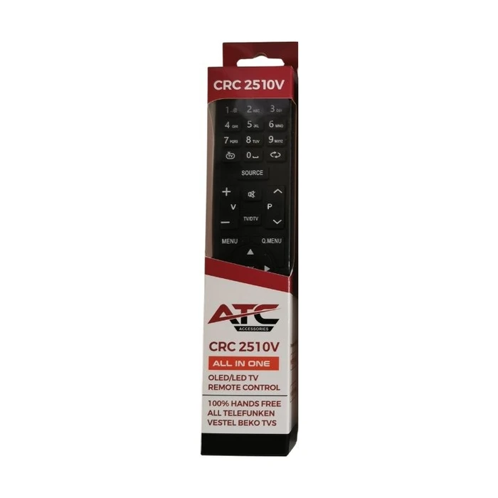 ATC Τηλεχειριστήριο CRC-2510V για Telefunken, Vestel & Beko OLED/LED TVs