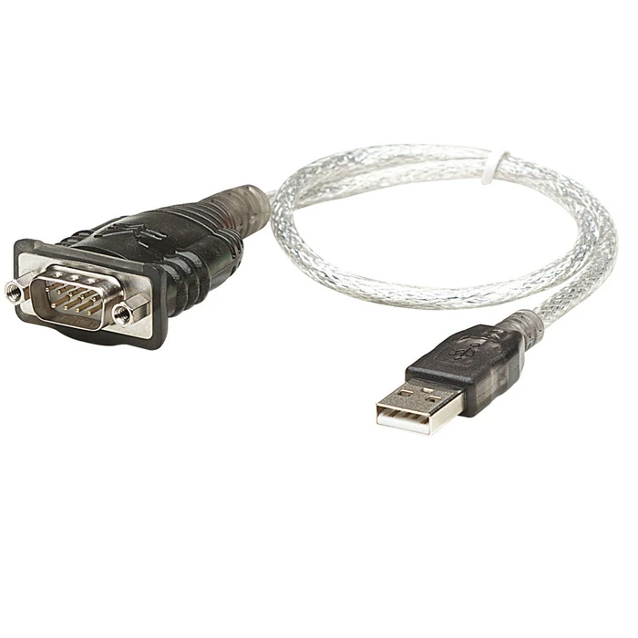 Αντάπτορας USB 2.0 αρσ. σε Rs-232 αρσ. Manhattan
