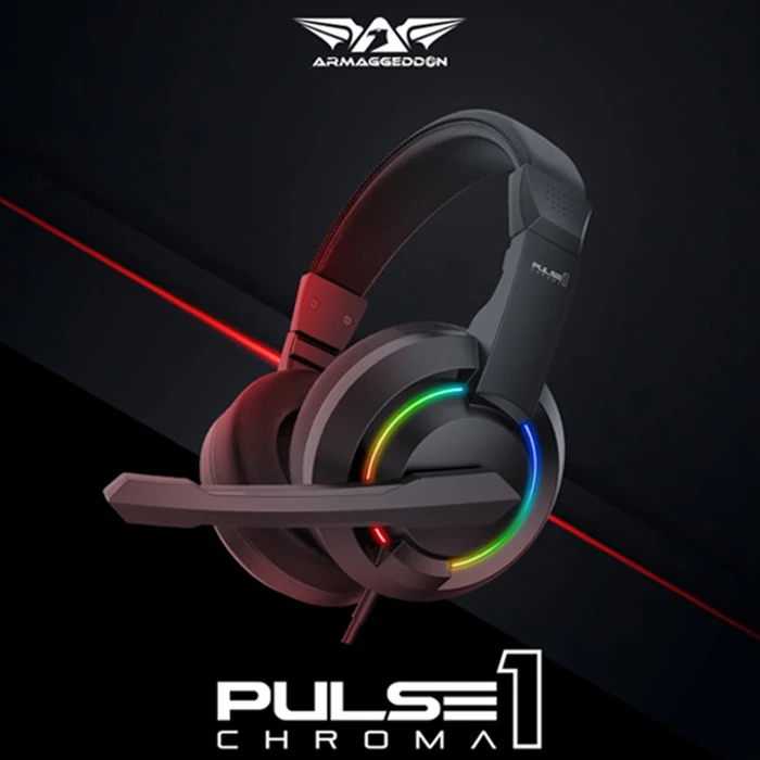 Gaming Headset Armmaggeddon Gaming Rgb 2.1 Pulse 1 Chroma 