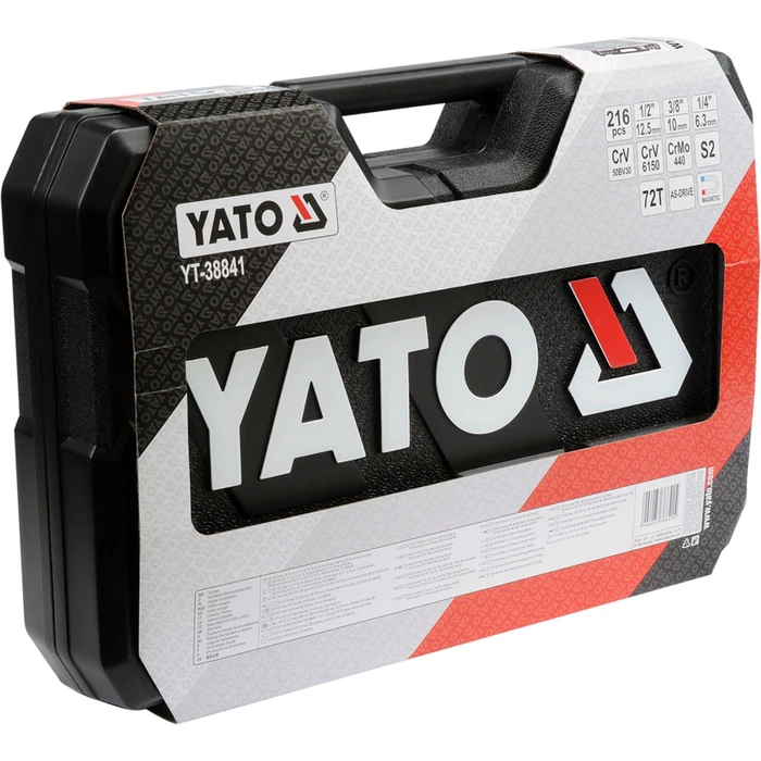 Σετ Εργαλείων YATO YT-38841 1/4", 3/8", 1/2" Socket wrench set