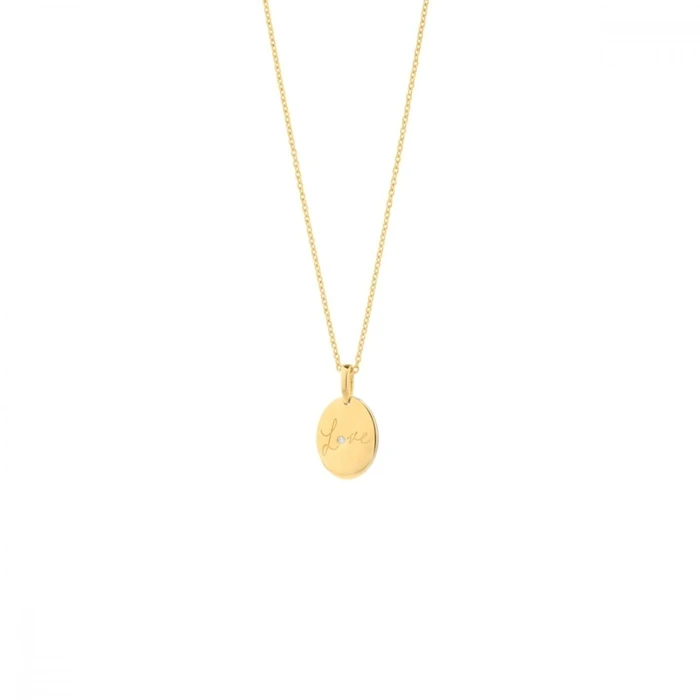 Γυναικείο Κολιέ Secrecy P7219Cdawwc93 (42cm) από Ασήμι Golden