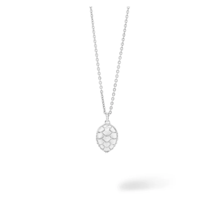 Γυναικείο Κολιέ Secrecy P7326Cdawac93 (45cm) από Ασήμι Grey