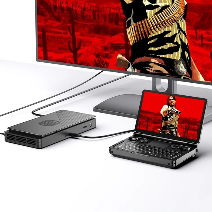 Laptops GPD Win Mini HX370 Ryzen AI 9 HX 370 7 FHD Touchscreen 120Hz 32GB 2TB Black Windows 11