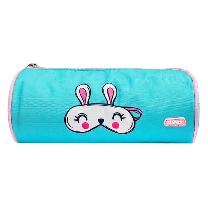 Υφασμάτινη Κασετίνα Mp Pa1025-03 Κυλινδρική Πετρόλ