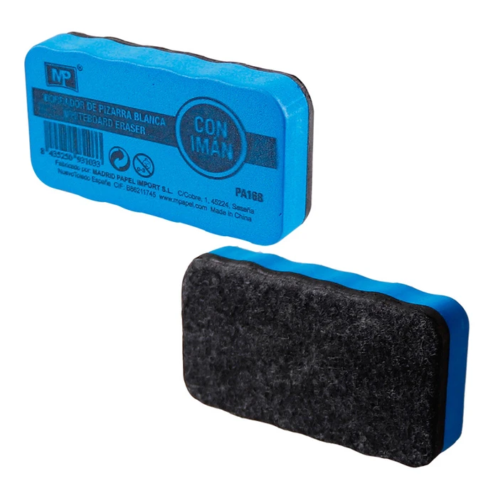 Μαγνητικός Σπόγγος Mp Ασπροπίνακα Pa168 10x5cm Χρωματιστός