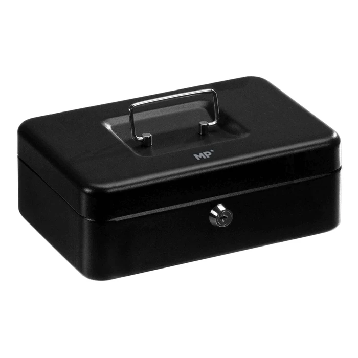 Κουτί Ταμείου MP με κλειδί PA214-03 με Θήκη & Λαβή, μεταλλικό, 24x17cm