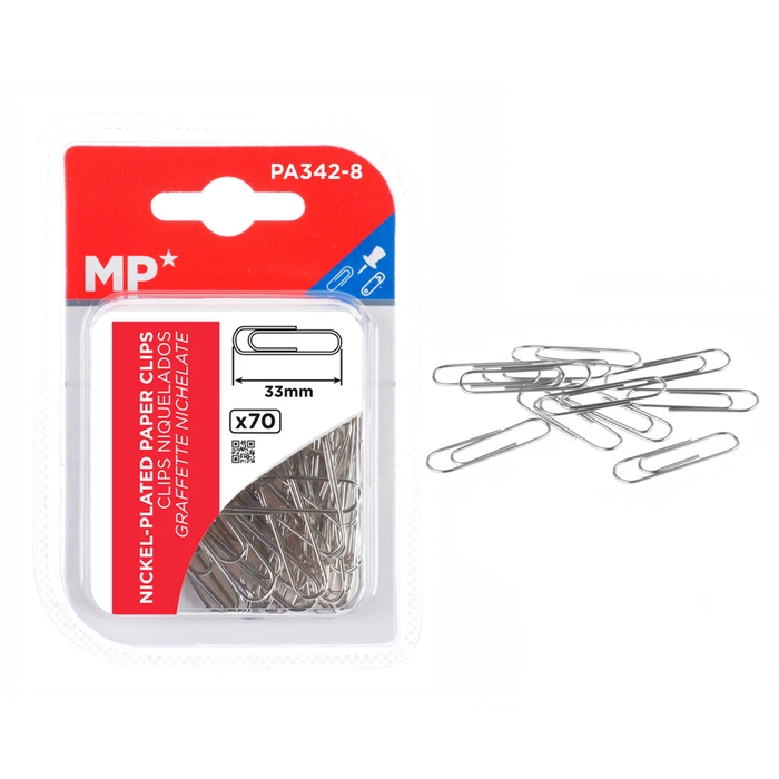 Madrid Papel Συνδετήρες 33mm 70τμχ PA342-8
