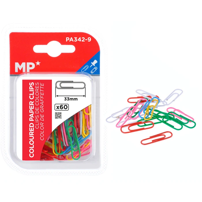 Madrid Papel Συνδετήρες 33mm 60τμχ PA342-9