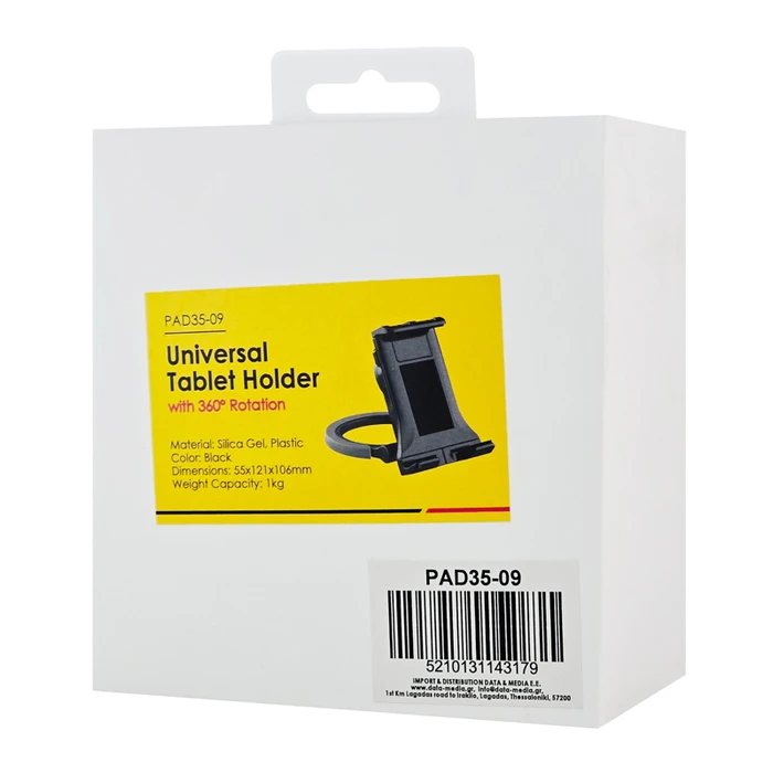 Επιτραπέζια Βάση για Tablet Brateck Pad35-09, Foldable, Μαύρη