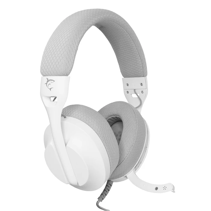 Gaming Headset White Shark Gh-2440 For Pc/Ps4/Ps5/Xbox/Mac White-Grey