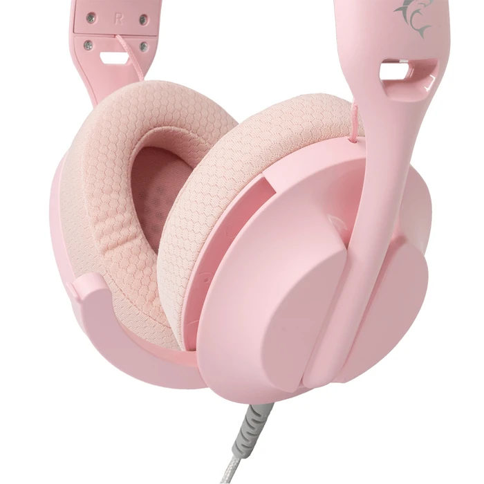 Gaming Headset White Shark Gh-2440 For Pc/Ps4/Ps5/Xbox/Mac Pink
