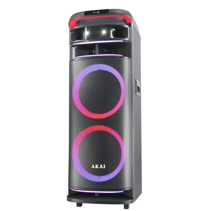 Party Speakers AKAI Party Speaker 1200 Portable Party Speaker 100W Bluetooth 5.3 FM TWS