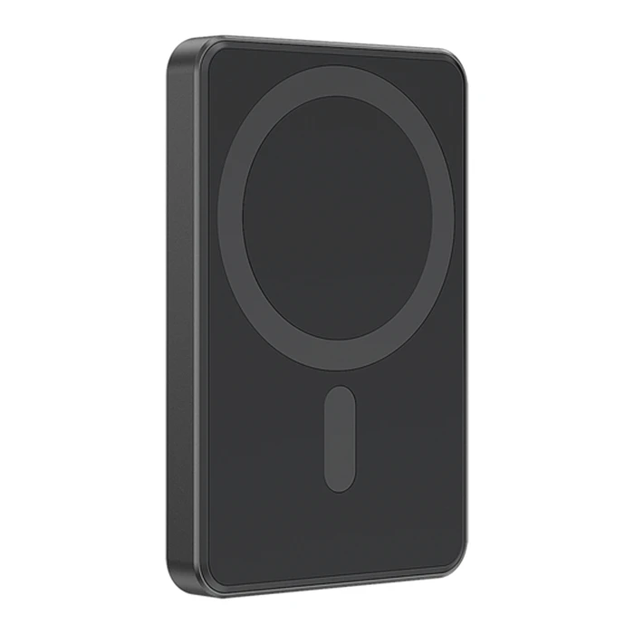 Energenie Μαγνητική MagSafe Power Bank 5000mAh 15W με USB-C Power Delivery Μαύρο
