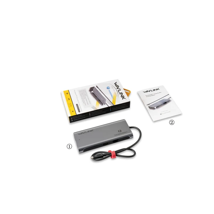 Docking Station Wavlink Thunderbolt 3 Single 5K DUAL 4K MINI
