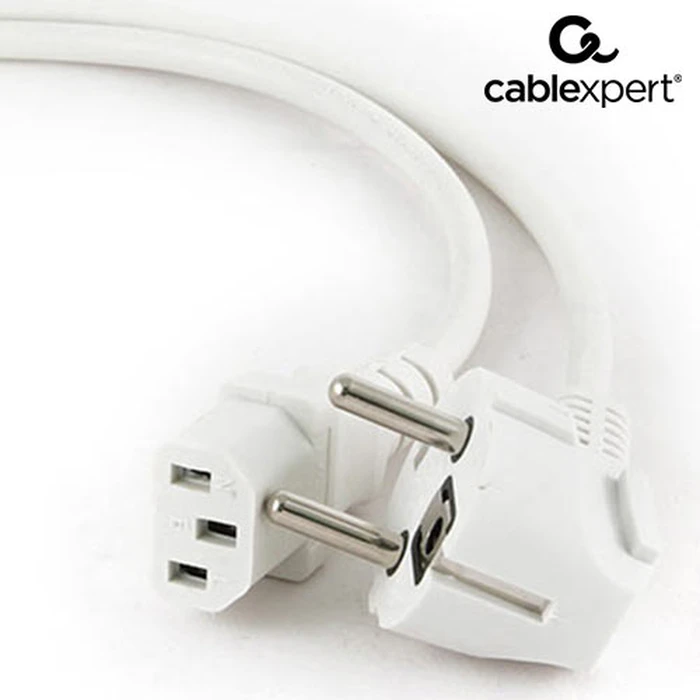 Καλώδιο Τροφοδοσίας Cablexpert C13 VDE APPROVED WHITE 1,8m