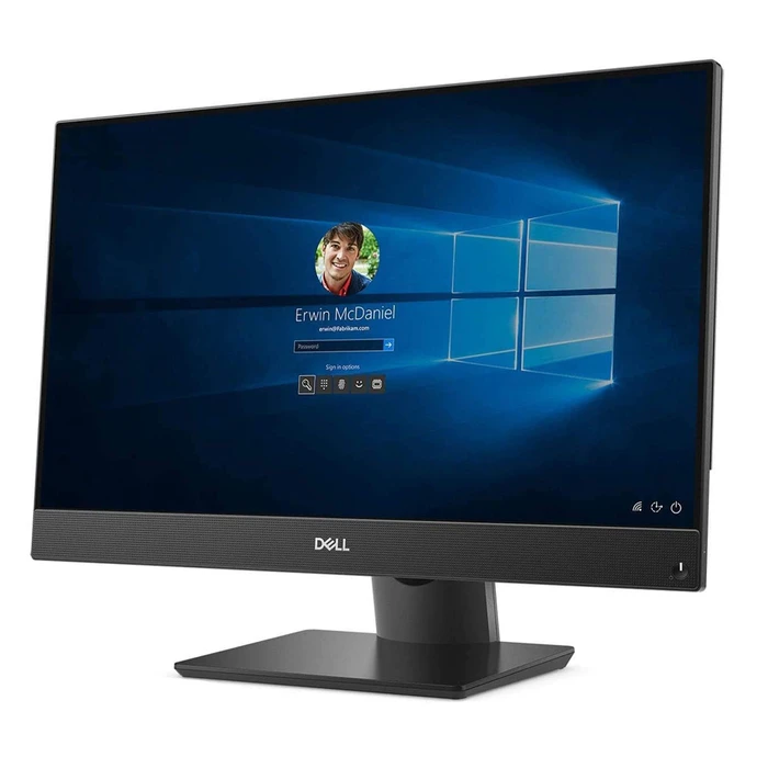 DELL PC OptiPlex 7470 AIO, Refurbished Grade B, Intel Core i5-9500, 8GB RAM, 256GB M.2 SSD, 23.8-inch Touch FHD, Camera, WiFi