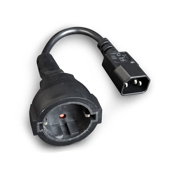 Καλώδιο Τροφοδοσίας Cablexpert Adapter (C14 Male to SCHUKO FEMALE)