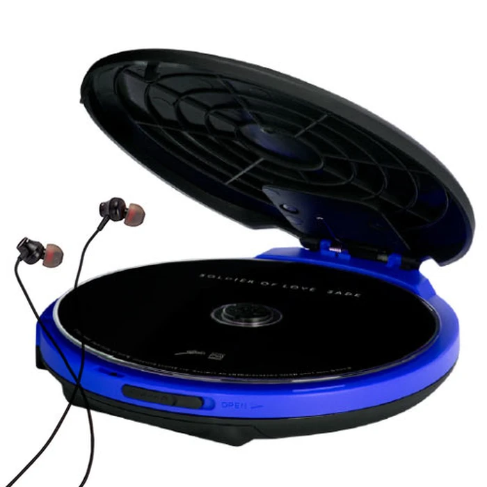 Φορητό CD Player Aiwa With EARPHONES BLUE