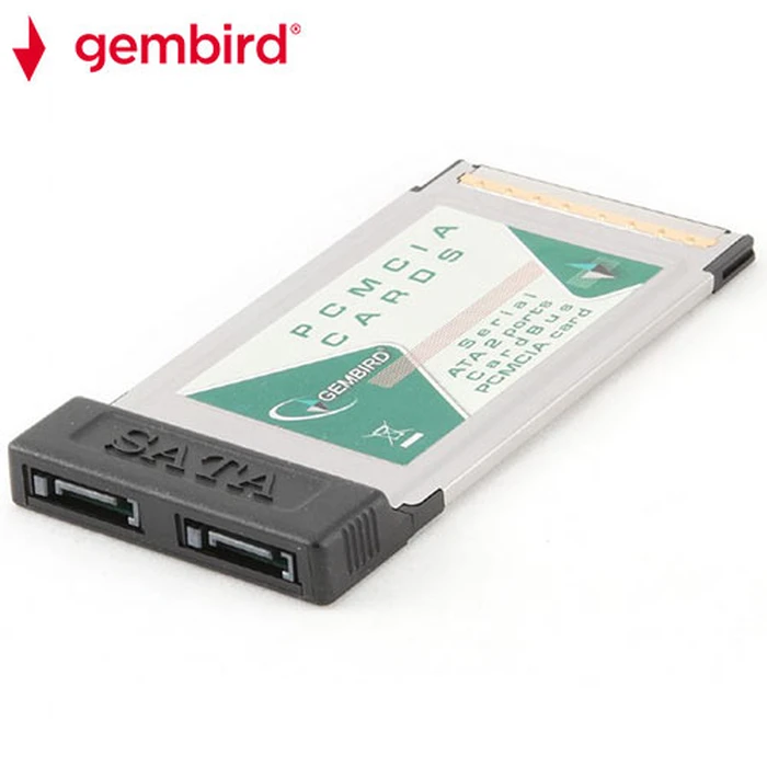 Κάρτα Δικτύου PCMCIA Gembird SERIAL ATA CARDBUS 2 SATA PORTS