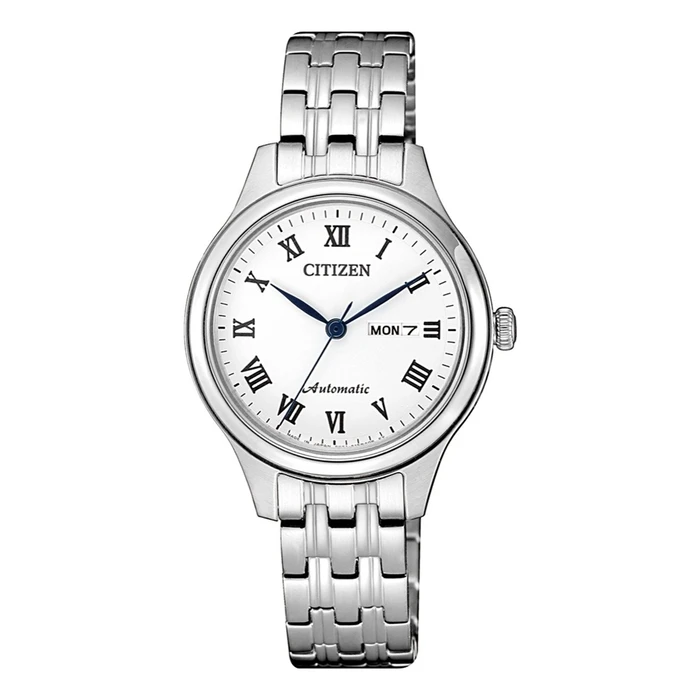 Γυναικείο Ρολόι Citizen Pd7131-83A (29,3mm) Μεταλλικό Μπρασελέ Ασημί