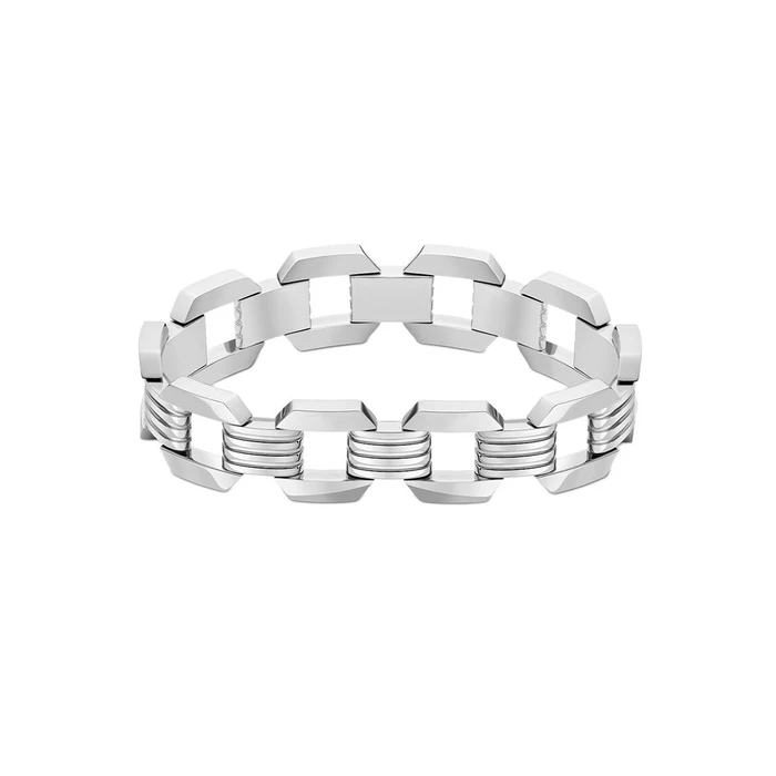 Ανδρικό Βραχιόλι Police Peagb2211552 (Talla L) από Ατσάλι Grey