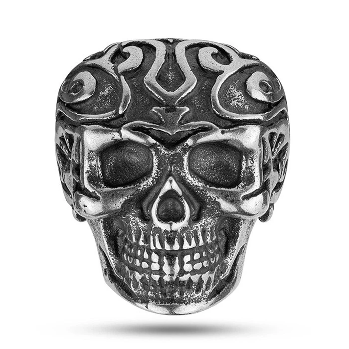 Ανδρικό Δαχτυλίδι Police Peagf2120202 (24) από Ατσάλι Grey