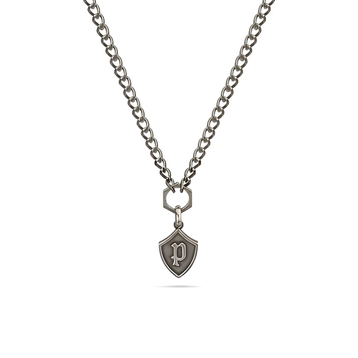 Ανδρικό Κολιέ Police Peagn2120101 (700Mm) από Ατσάλι Grey