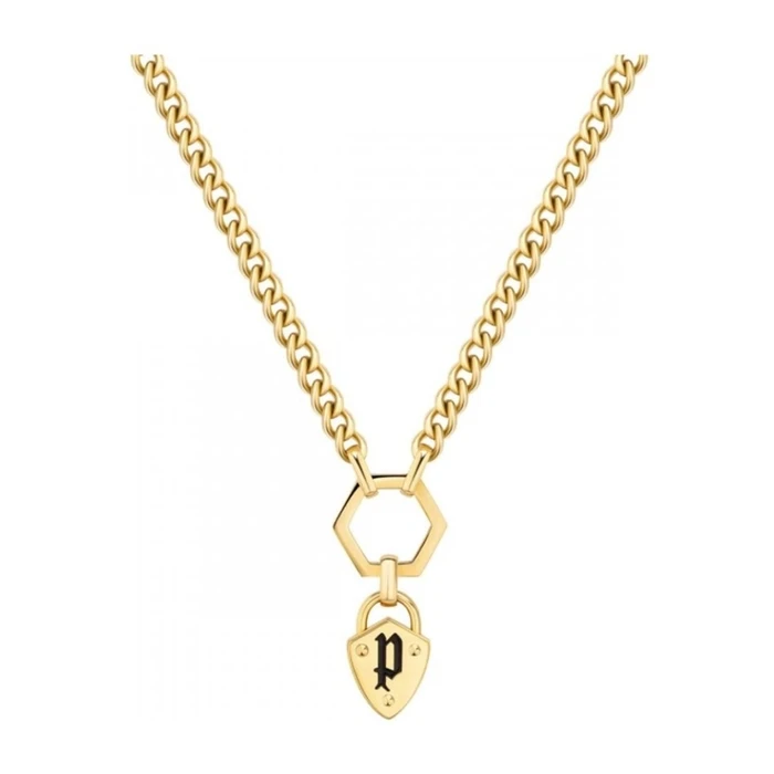 Γυναικείο Κολιέ Police Pejln2009941 (50cm) από Ατσάλι Golden