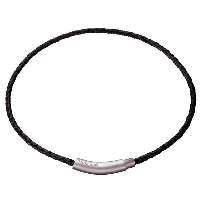 Ανδρικό Κολιέ Police Pj20660Plb-07 (42cm) από Ατσάλι Grey