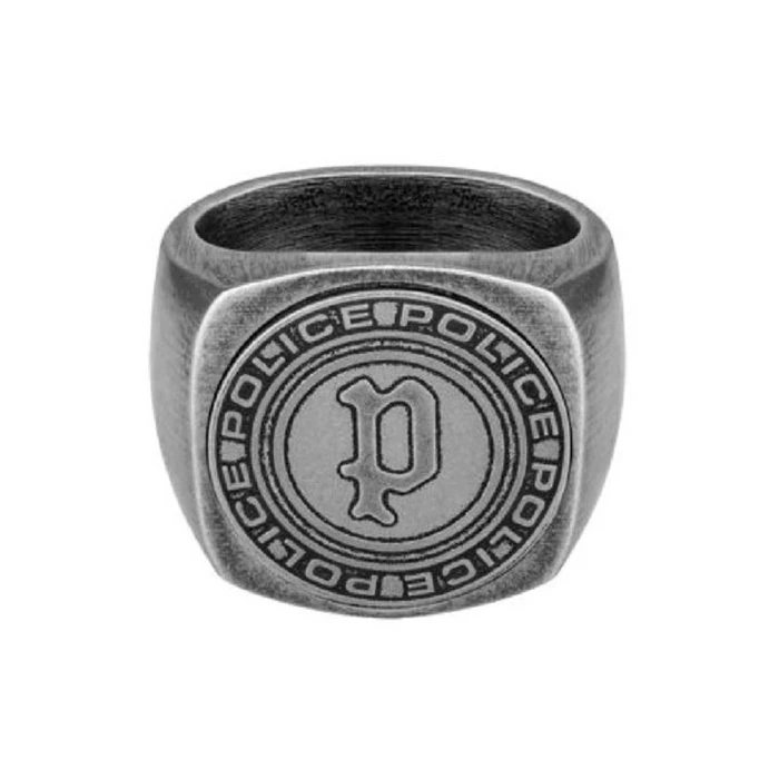 Ανδρικό Δαχτυλίδι Police Pj26577Rse026 (64) από Ατσάλι Grey