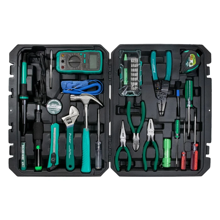Σετ Εργαλείων Proskit PK-2052TB με βαλίτσα μεταφοράς, 53τμχ