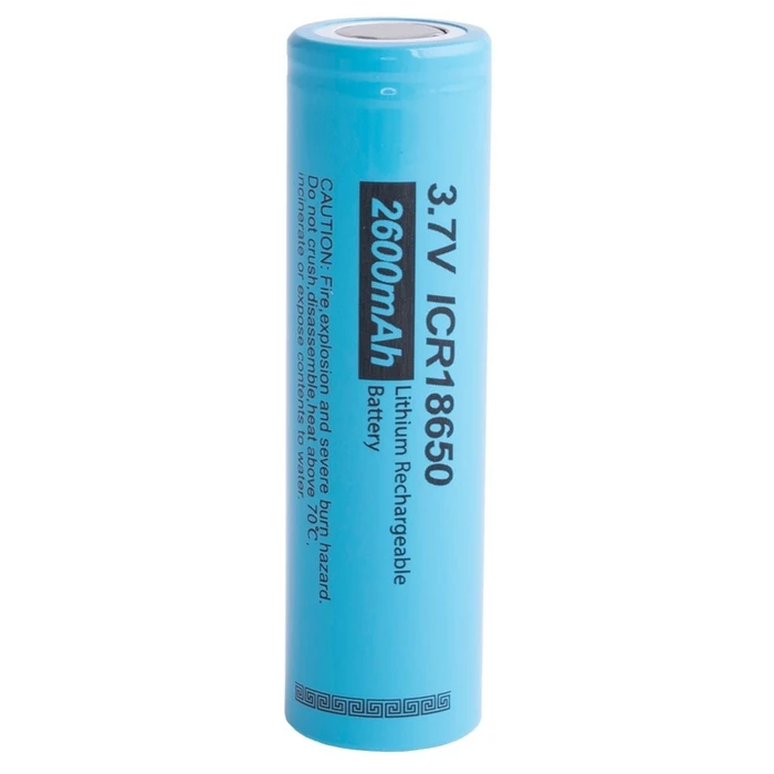 Επαναφορτιζόμενη Μπαταρία Pkcell ICR18650 3.7V 2600mAh
