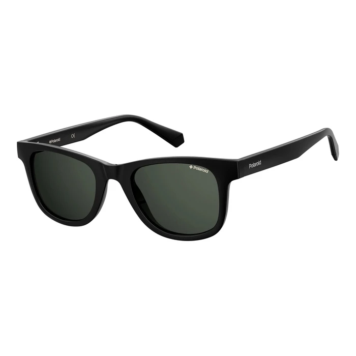 POLAROID Men's Sunglasses PLD1016/S NEW 80 – Black Acetate Frame, Green Polarized Lenses (50/22/150)