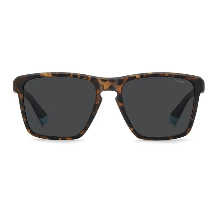 Polaroid Men's Aviator Sunglasses PLD2167/S N9P/M9 - Brown Tortoise Polycarbonate Frame with Grey Polarized Lenses