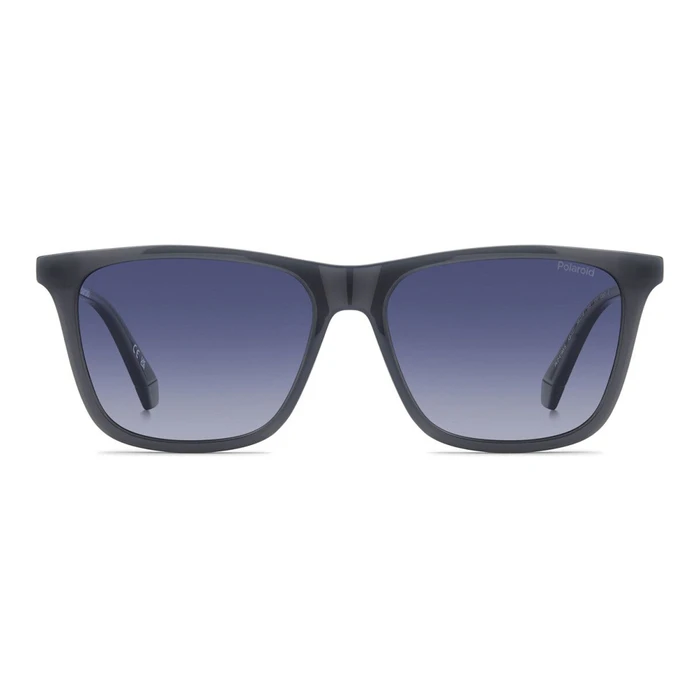 Polaroid Men's Sunglasses PLD4190/S KB7 - Grey Acetate Frame, Blue Gradient Lenses (56/16/145)