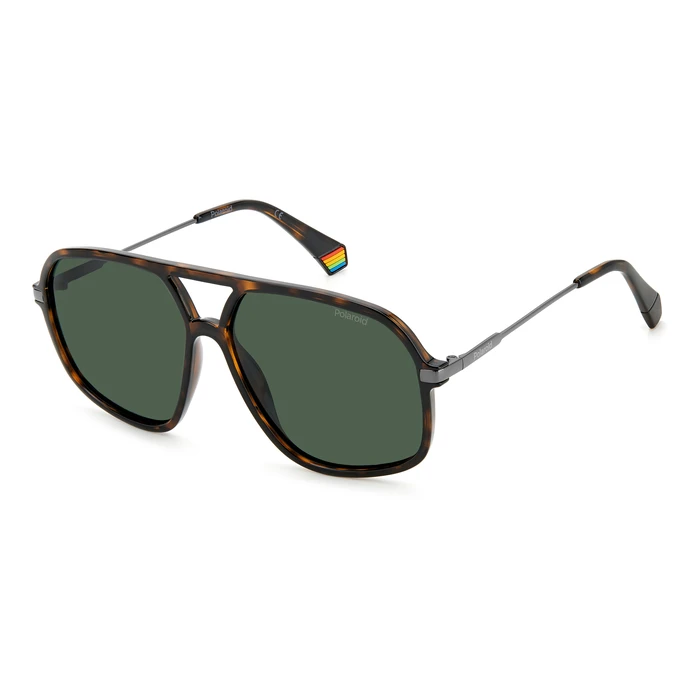 Unisex Γυαλιά Ηλίου Polaroid Pld6182S086Uc (59/13/140 mm) Brown Havana